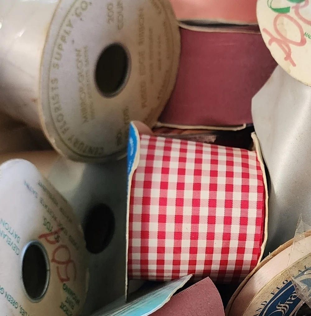 10 Random Ribbons For Wrapping Gifts New Or Used Holidays Chirstmas